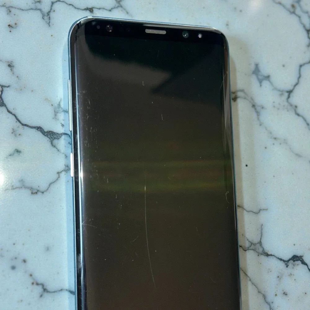 For Parts Repair - Samsung Galaxy S8 Plus Gray Unlocked Smartphone